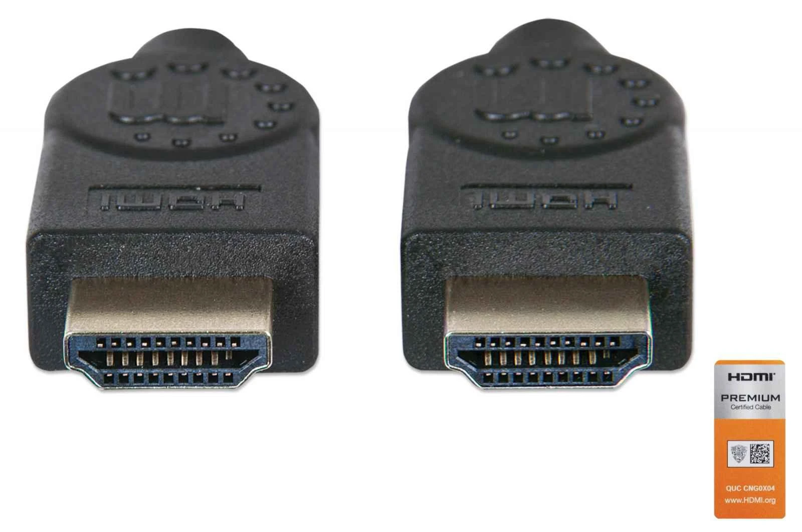 StarTech Manhattan 355353 HDMI kabelis 3 m HDMI A tipo (standartinis) Juoda