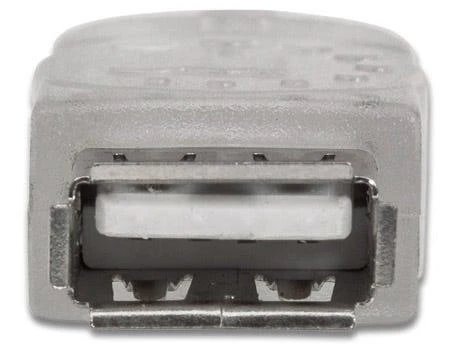 Manhattan Hi-Speed USB 2.0 USB kabelis 4,5 m USB A Sidabras
