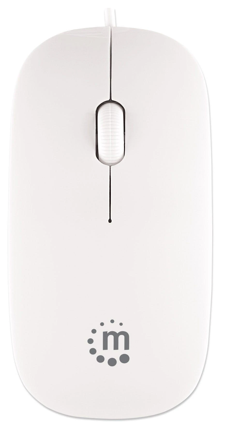 Manhattan Silhouette kompiuterinė pelė USB A tipo Optinis 1000 DPI Abiems rankoms
