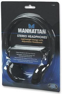 Manhattan stereo ausinės gamyklinėje pakuotėje