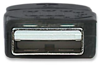 StarTech Manhattan USB 2.0 A/B USB kabelis 1,8 m USB A USB B Juoda