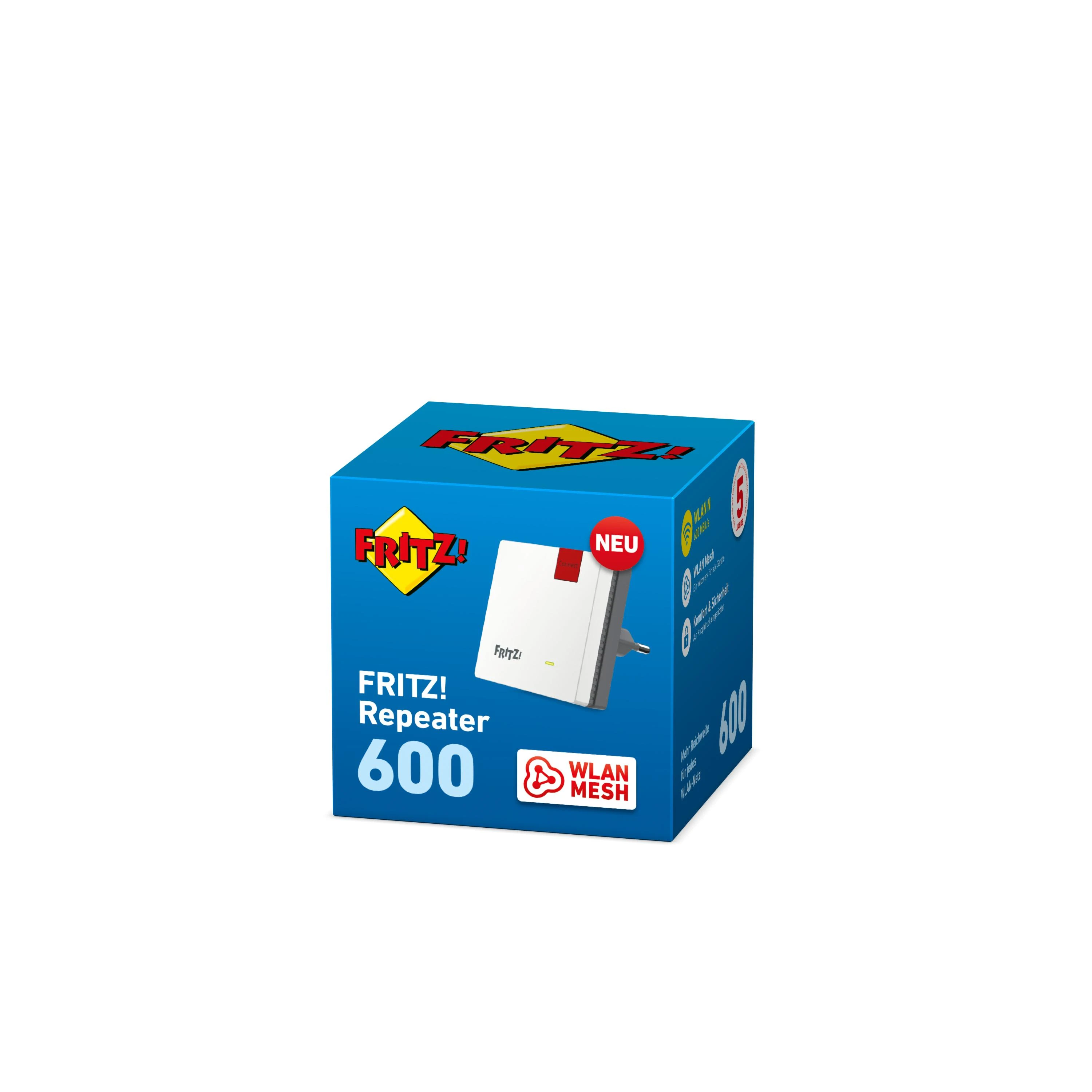 AVM FRITZ!Repeater 600 600 Mbit/ai Balta