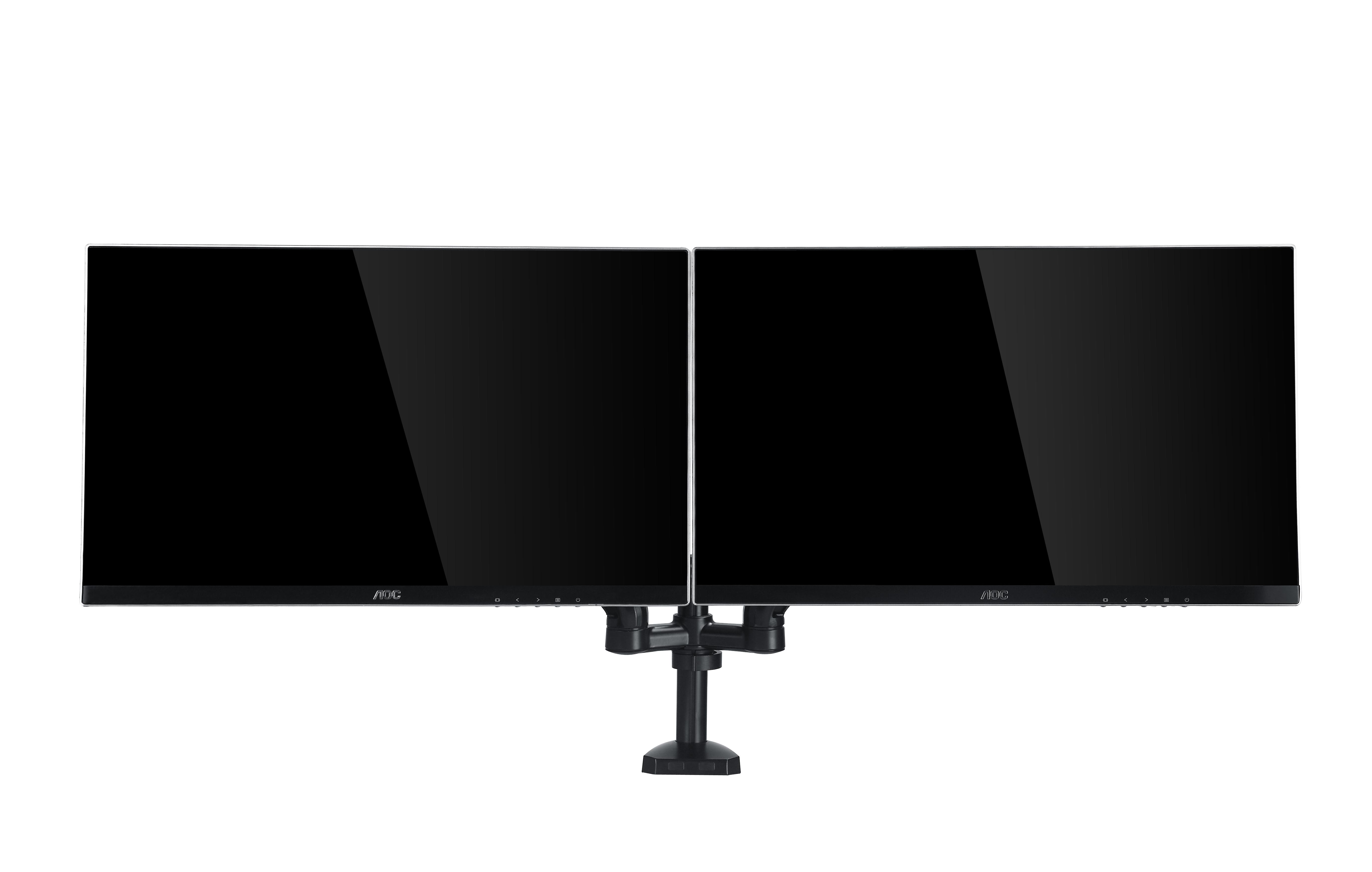 Laikiklis AOC AS110D0 Monitorius Mount, Juodas