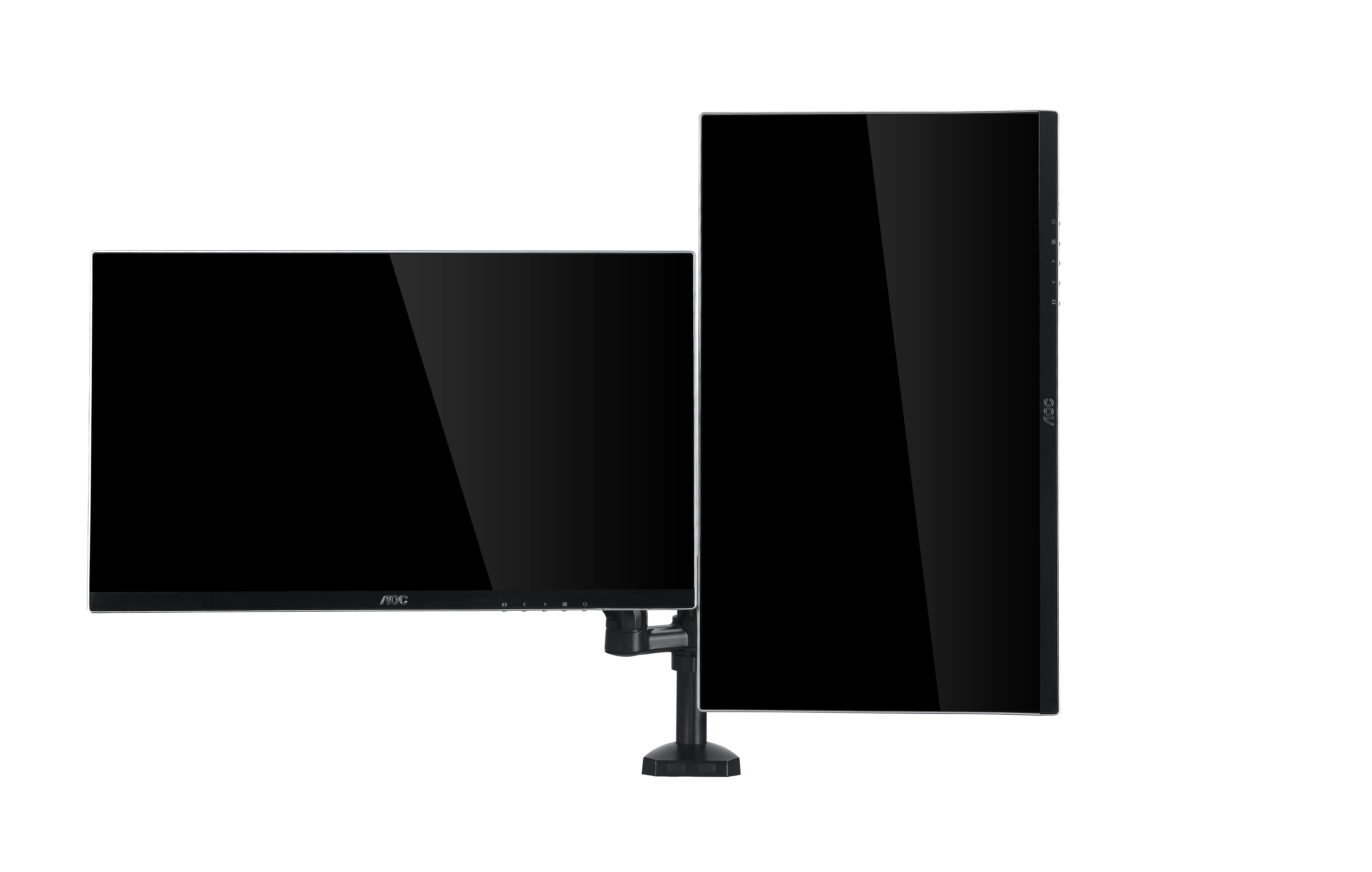Laikiklis AOC AS110D0 Monitorius Mount, Juodas