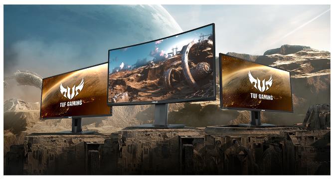 Monitorius Asus Gaming VG27AQ/IPS, WQHD, 2560 x 1440 pikselių, 16:9, 1 ms, 350 cd/m², Juodas
