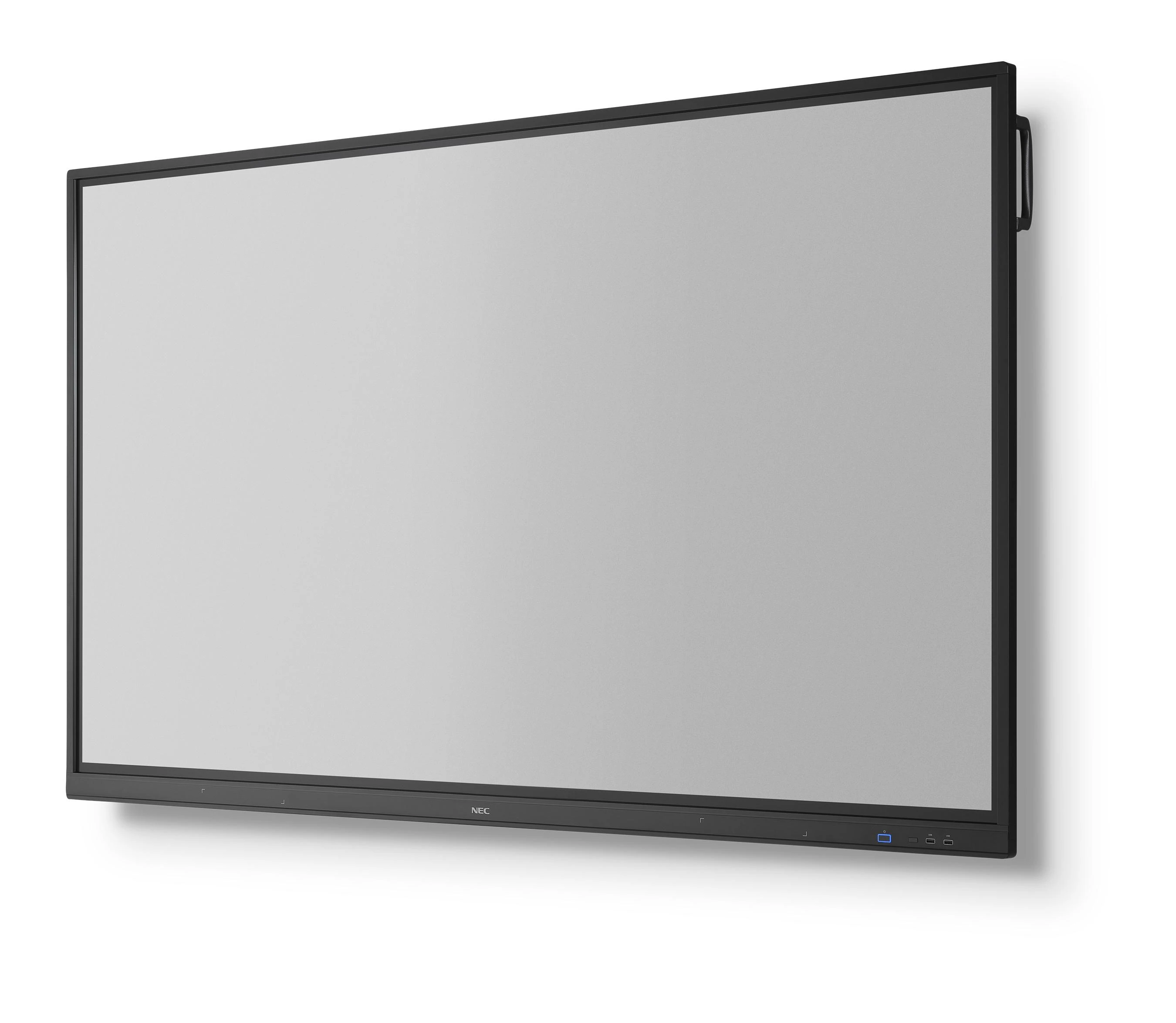 Monitorius NEC MultiSync CB751Q 190,5 cm (75") LED 4K Ultra HD Lietimui jautrus ekranas Interaktyvus plokščias pultas Juoda