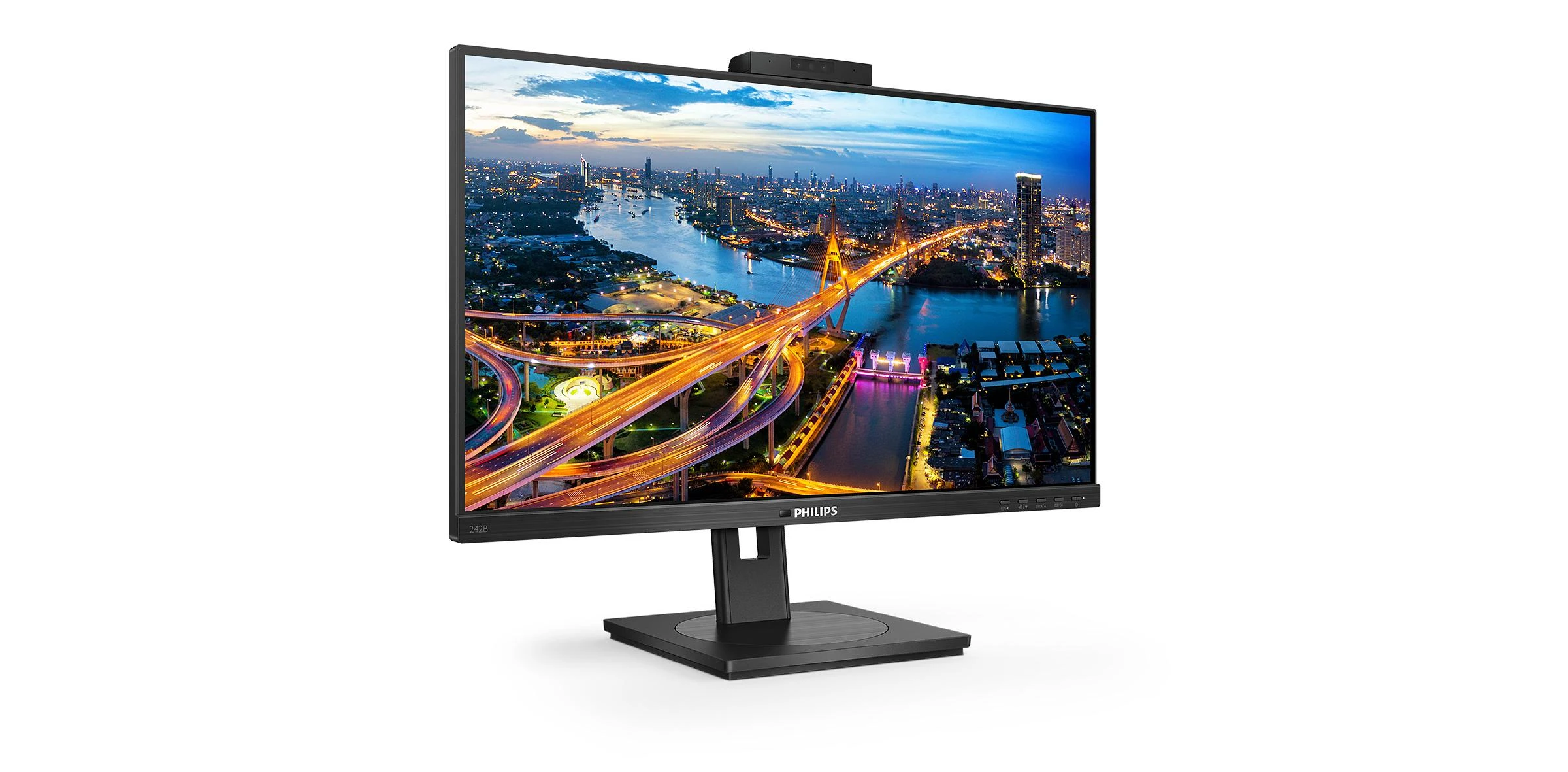 Monitorius Philips B Line 242B1H/00 LED ekranas 60,5 cm (23.8") 1920 x 1080 pikseliai „Full HD“ Juoda