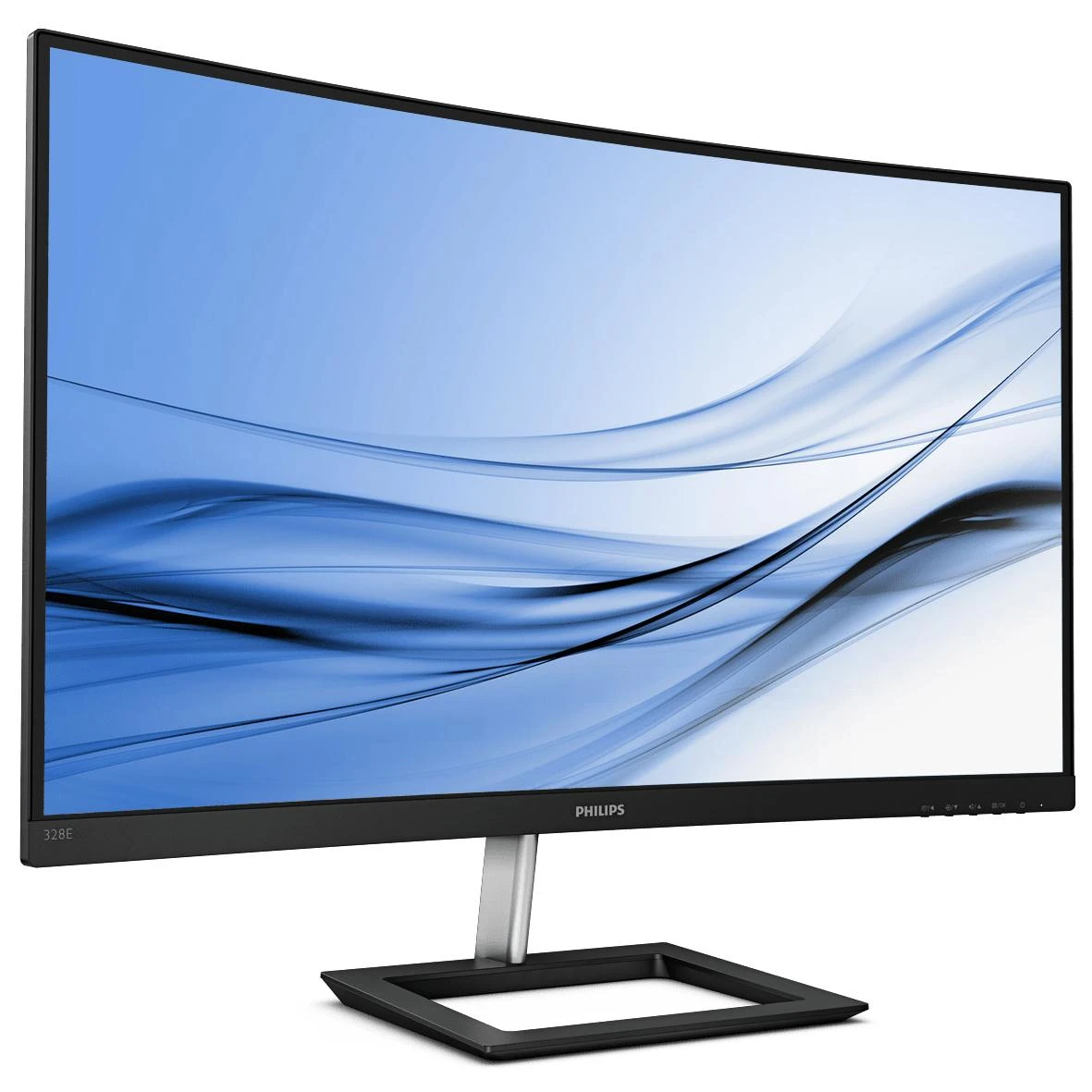 PHILIPS Lenktas LCD monitorius su „Ultra Wide-Color“ / 328E1CA/00 /  31,5 col. / 4K UHD / VA / HDMI/DP / garsiakalbiai
