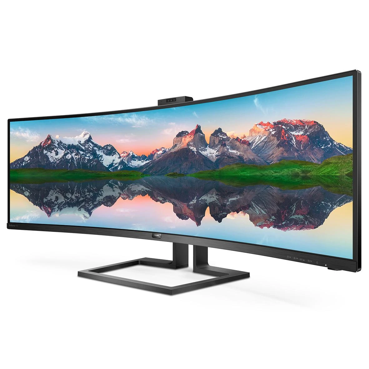 Monitorius Philips 499P9H/00 48,8" (124 cm), Juodos spalvos