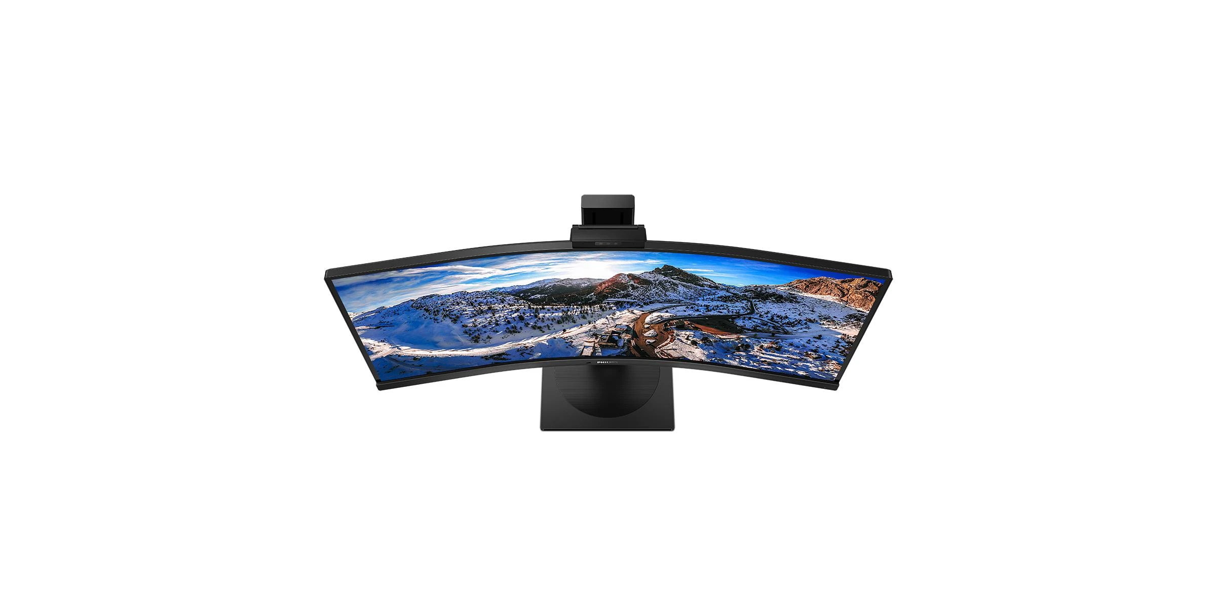 Monitorius Philips Curved UltraWide 346P1CRH/00 34", Juodos spalvos