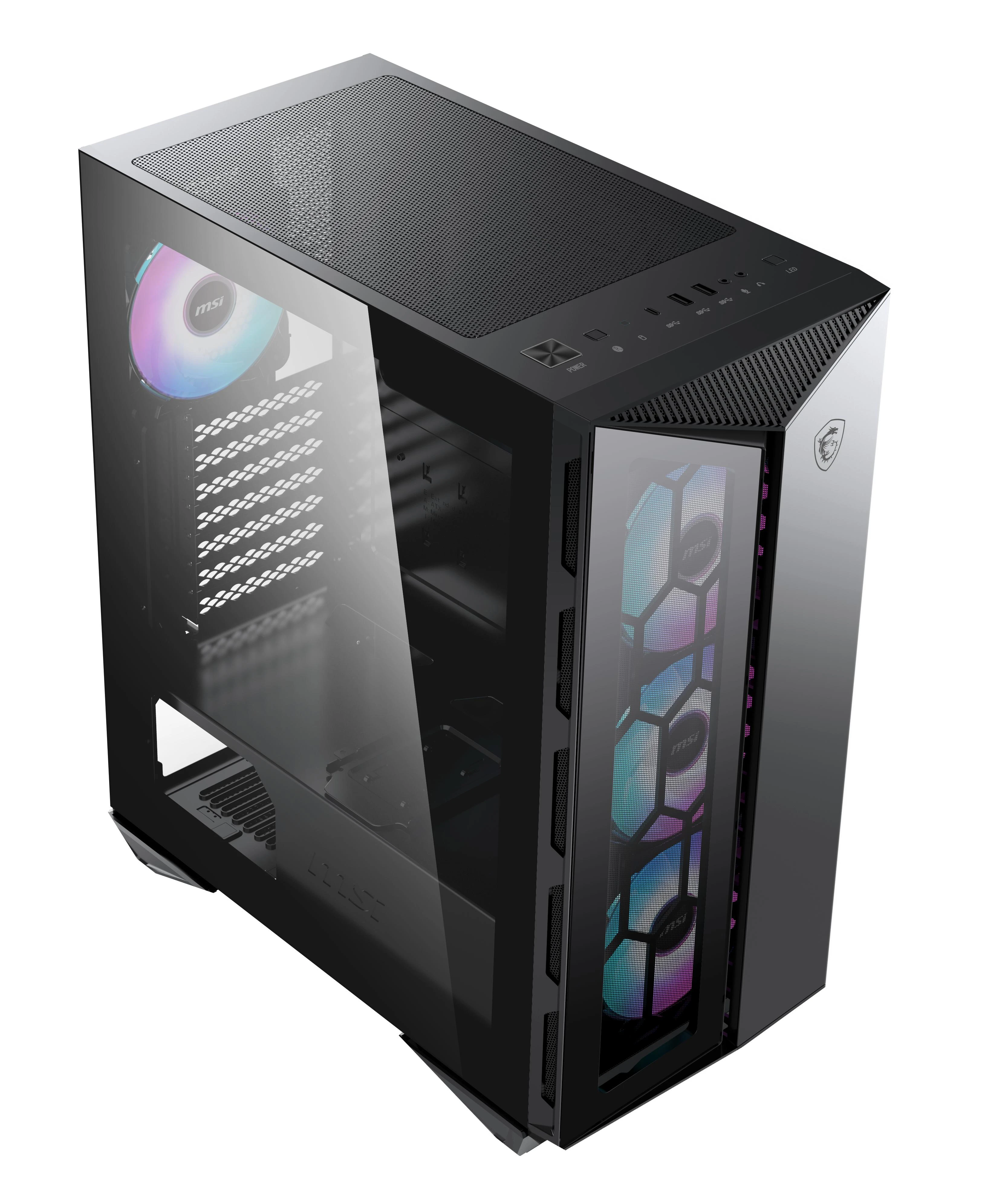 Kompiuterio korpusas MSI MPG GUNGNIR 110R/Mid Tower/Juodas