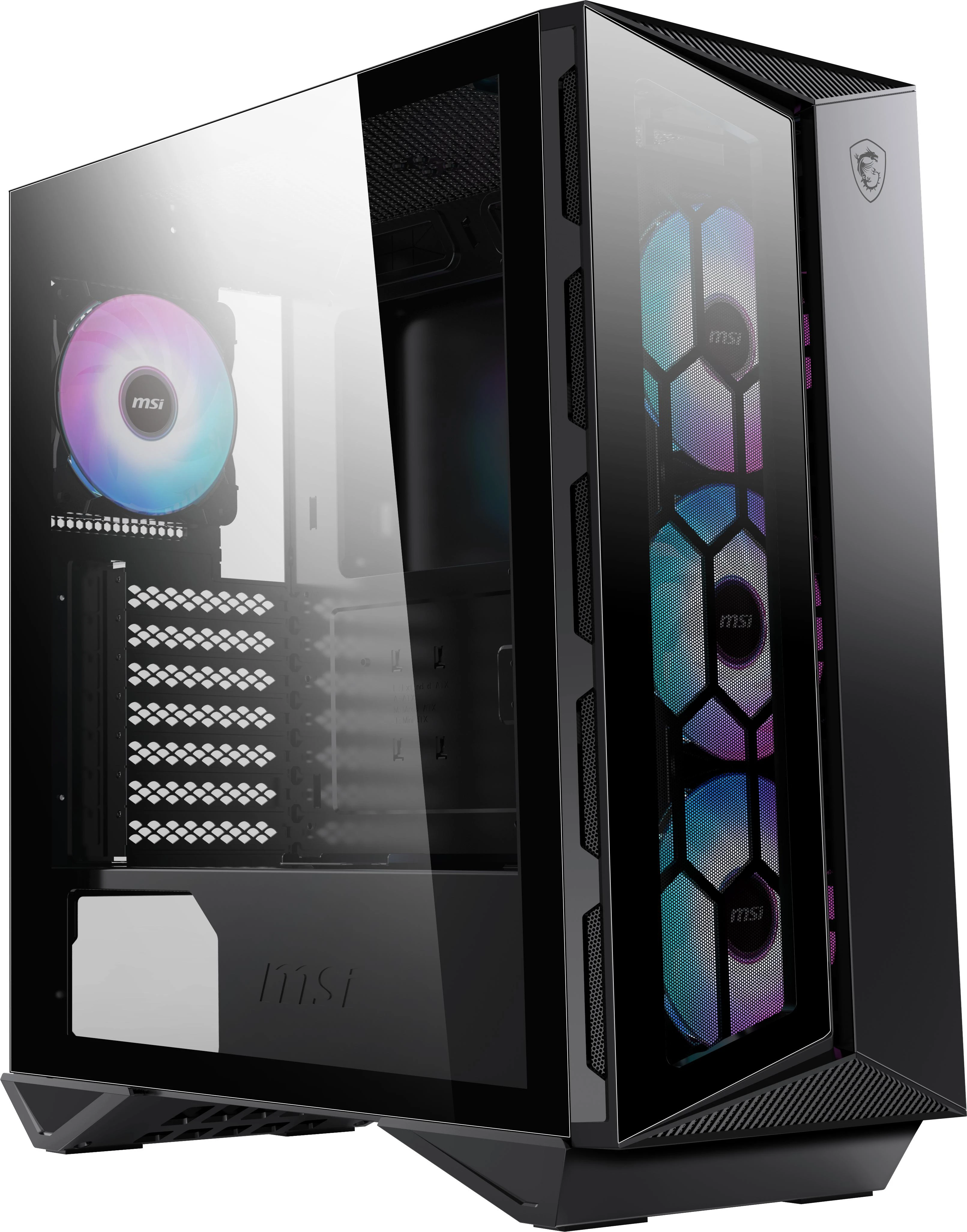Kompiuterio korpusas MSI MPG GUNGNIR 110R/Mid Tower/Juodas