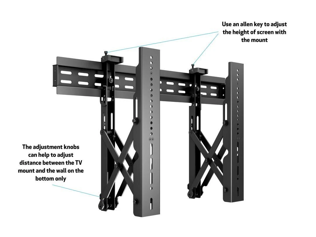 Laikiklis Multibrackets MB M PUBLIC VIDEO MOUNT WALL MOUNT PUSH