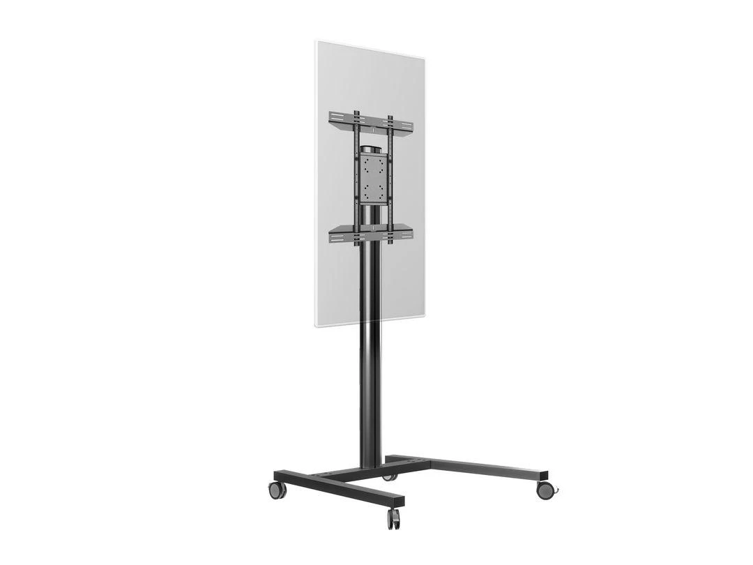 Laikiklis Multibrackets MB EKRANAS STOVAS 180 SINGLE Juodas
