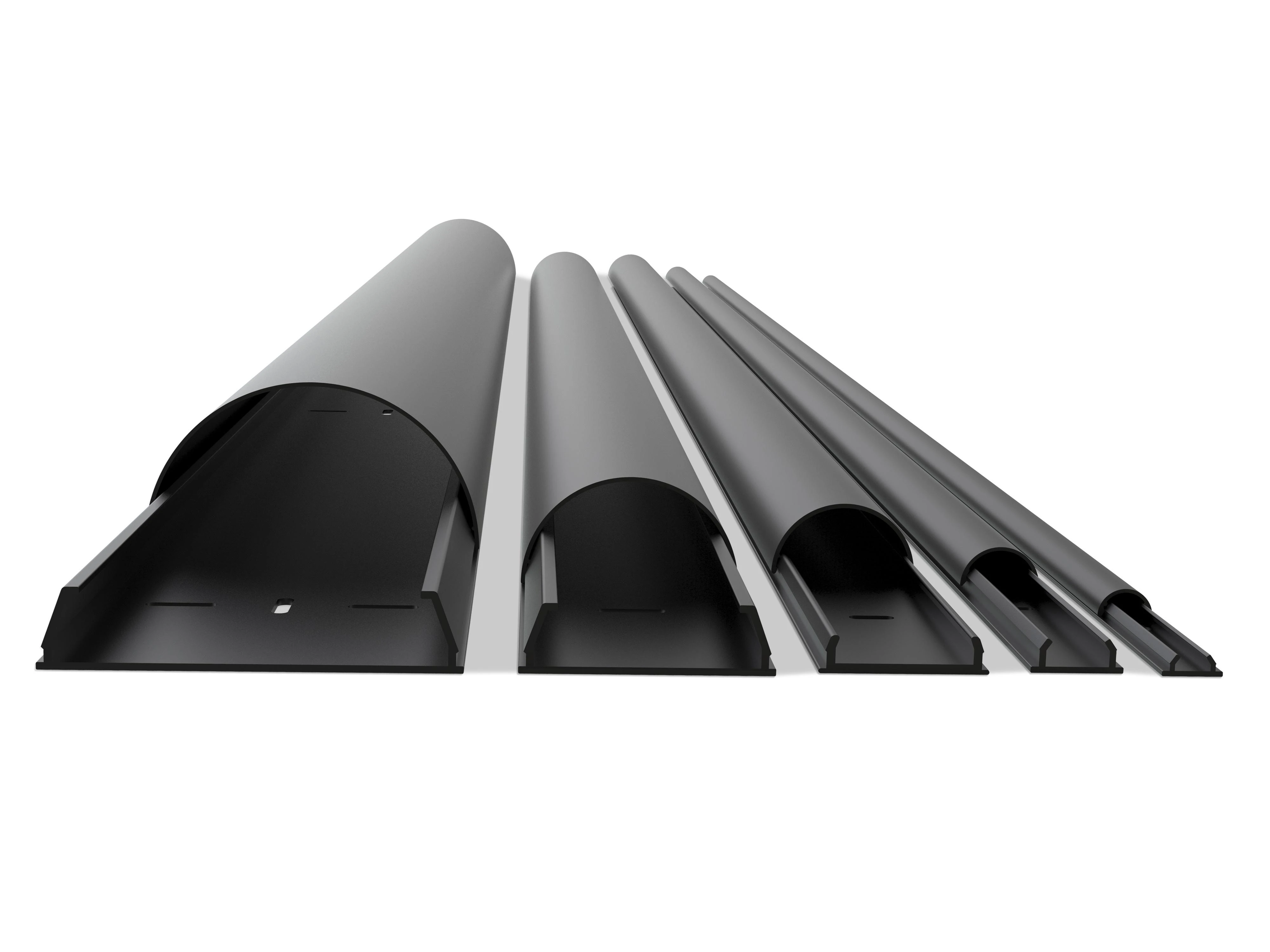 Dėklas Multibrackets Apdailos juost.M Cable Cover juodas 33mm-1100mm