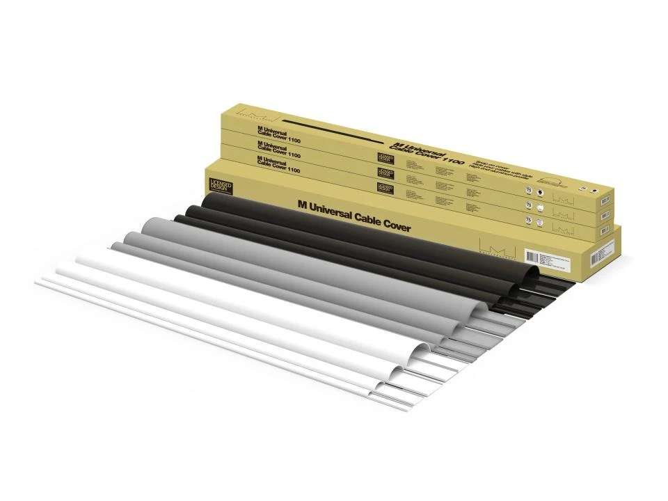 Dėklas Multibrackets Apdailos juost.M Cable Cover juodas 33mm-1100mm