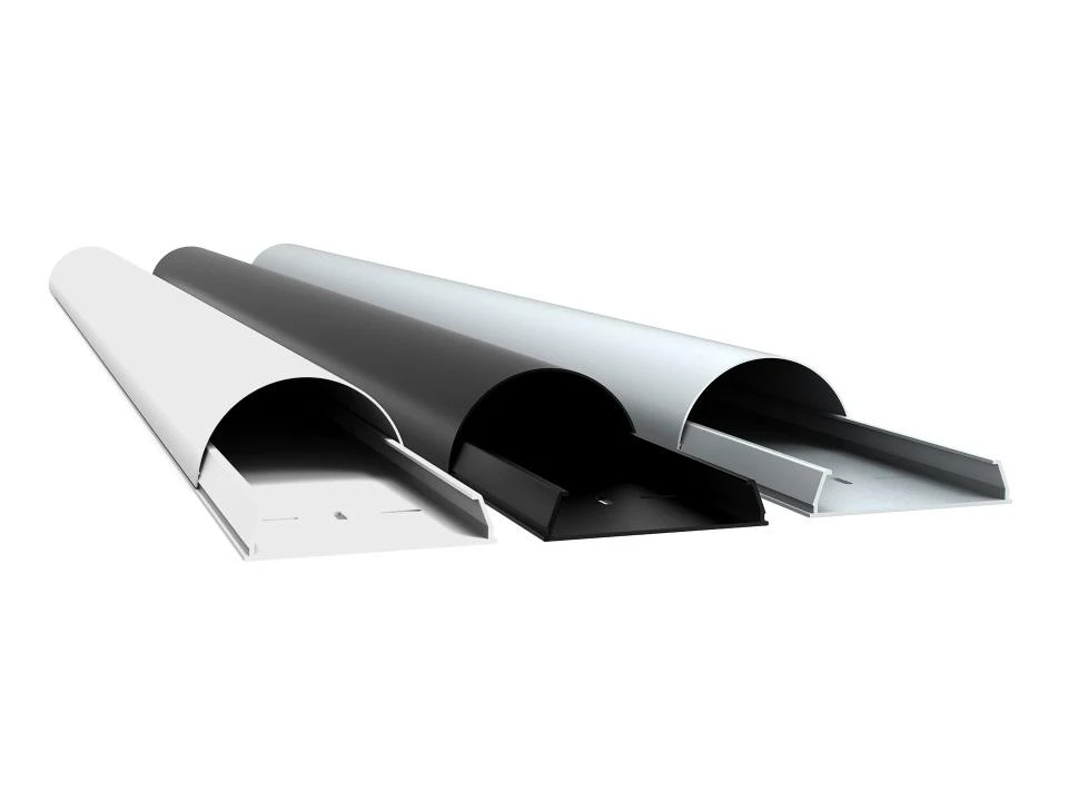 Dėklas Multibrackets Apdailos juost.M Cable Cover juodas 33mm-1100mm