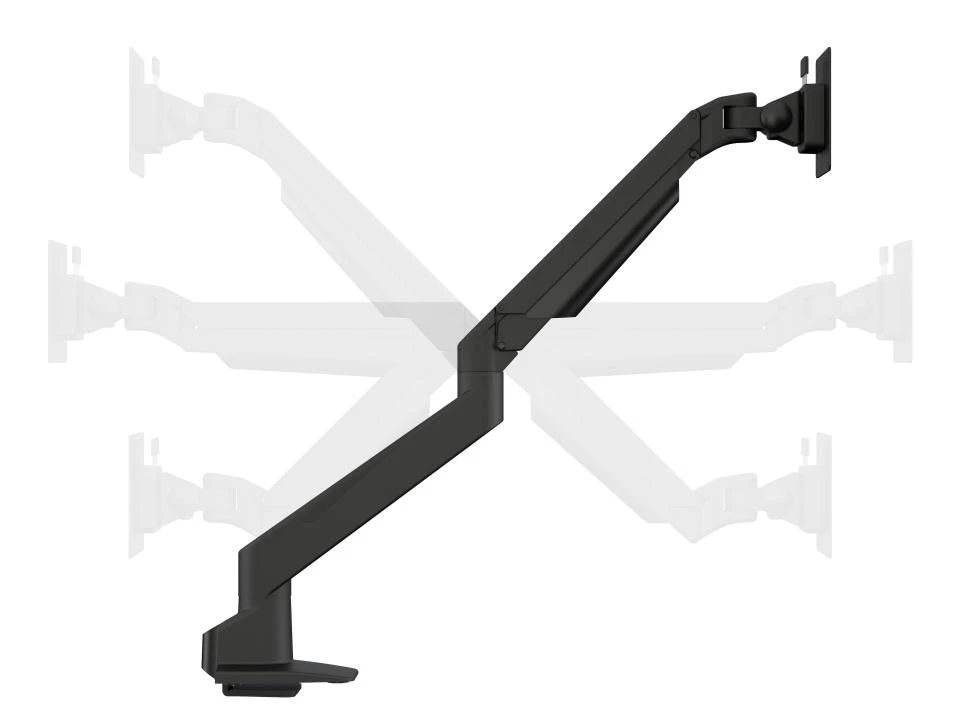 Multibrackets 2449 stalinis plokščiųjų ekranų laikiklis 81,3 cm (32") Gnybtas Juoda