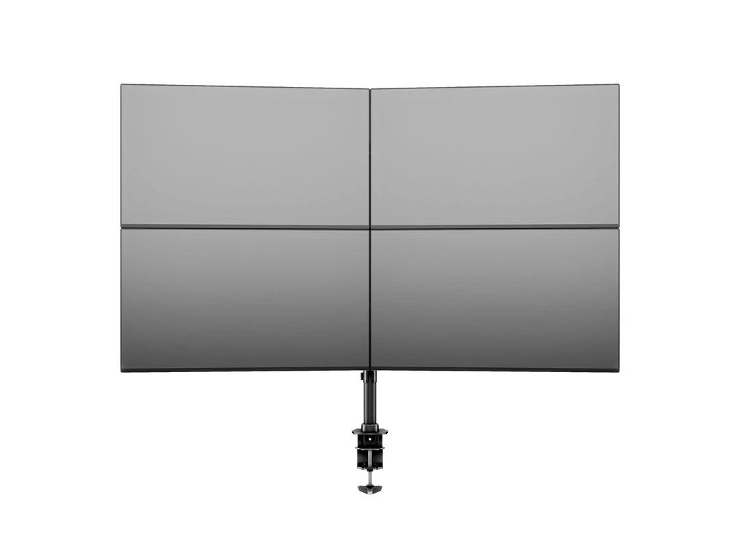 Laikiklis Multibrackets Daugiafunkciniai laikikliai MB DESKMOUNT BASIC QUAD Juodas MAX 7.5KG