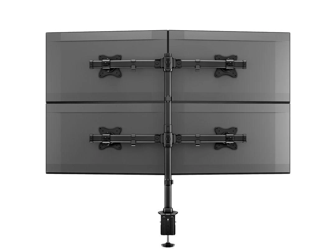Laikiklis Multibrackets Daugiafunkciniai laikikliai MB DESKMOUNT BASIC QUAD Juodas MAX 7.5KG