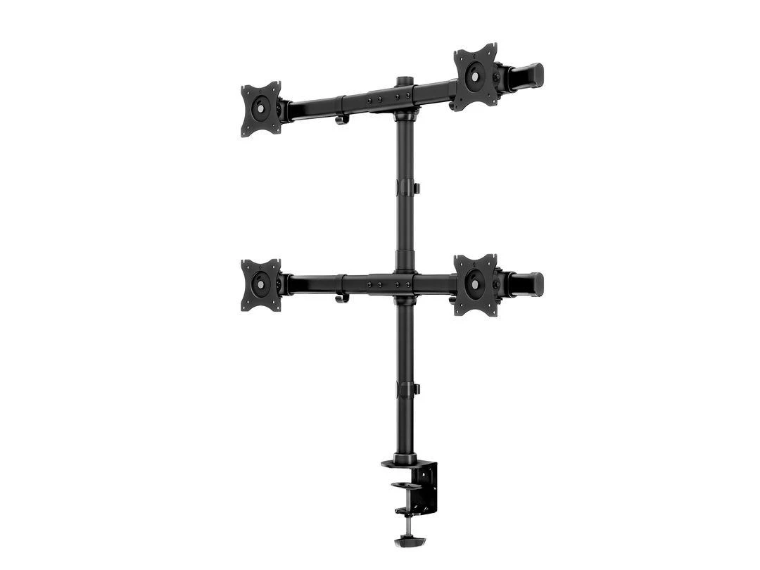 Laikiklis Multibrackets Daugiafunkciniai laikikliai MB DESKMOUNT BASIC QUAD Juodas MAX 7.5KG