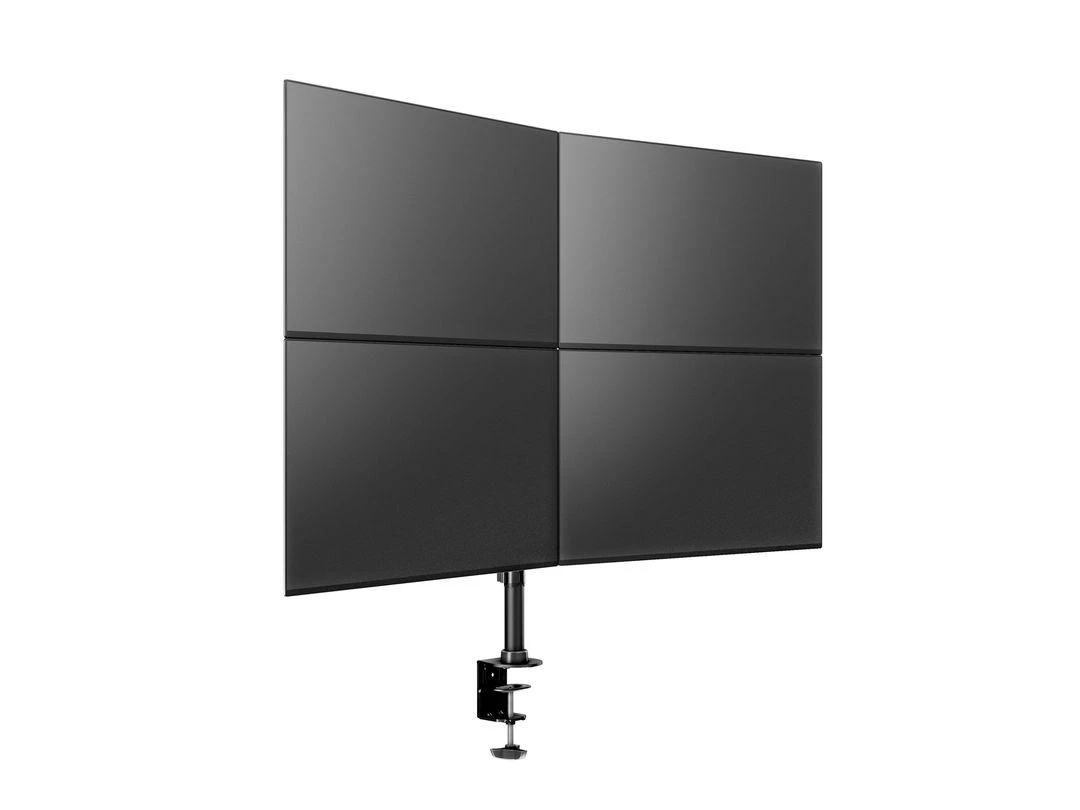 Laikiklis Multibrackets Daugiafunkciniai laikikliai MB DESKMOUNT BASIC QUAD Juodas MAX 7.5KG