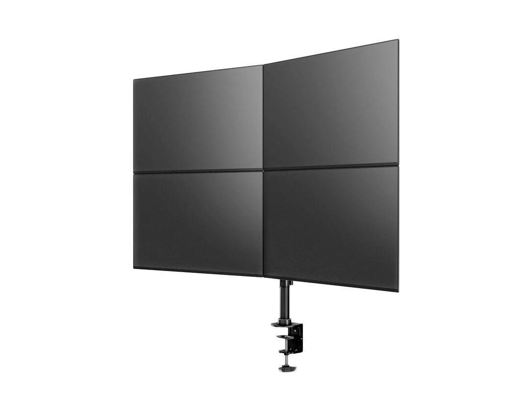 Laikiklis Multibrackets Daugiafunkciniai laikikliai MB DESKMOUNT BASIC QUAD Juodas MAX 7.5KG