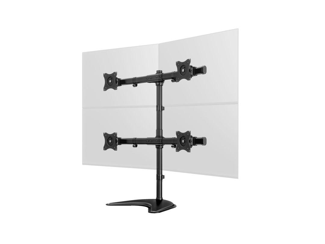 Laikiklis Multibrackets MB DESKSTAND BASIC QUAD Juodas MAX 10KG
