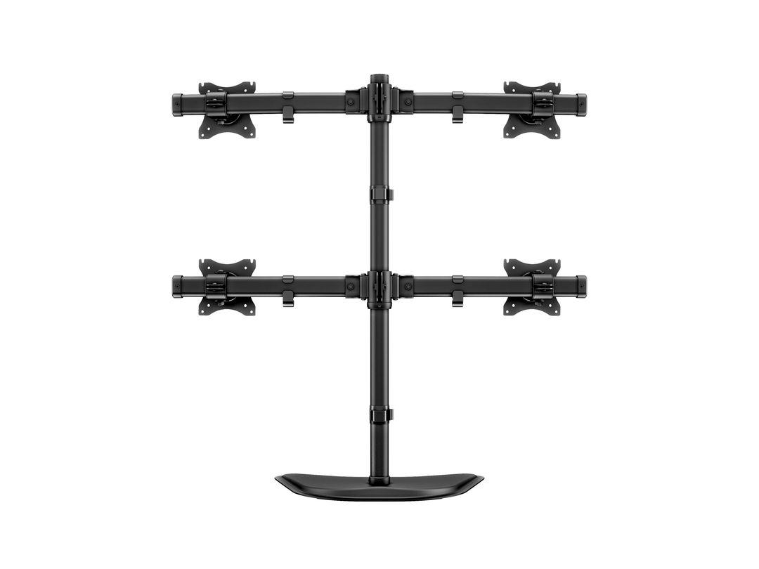 Laikiklis Multibrackets MB DESKSTAND BASIC QUAD Juodas MAX 10KG
