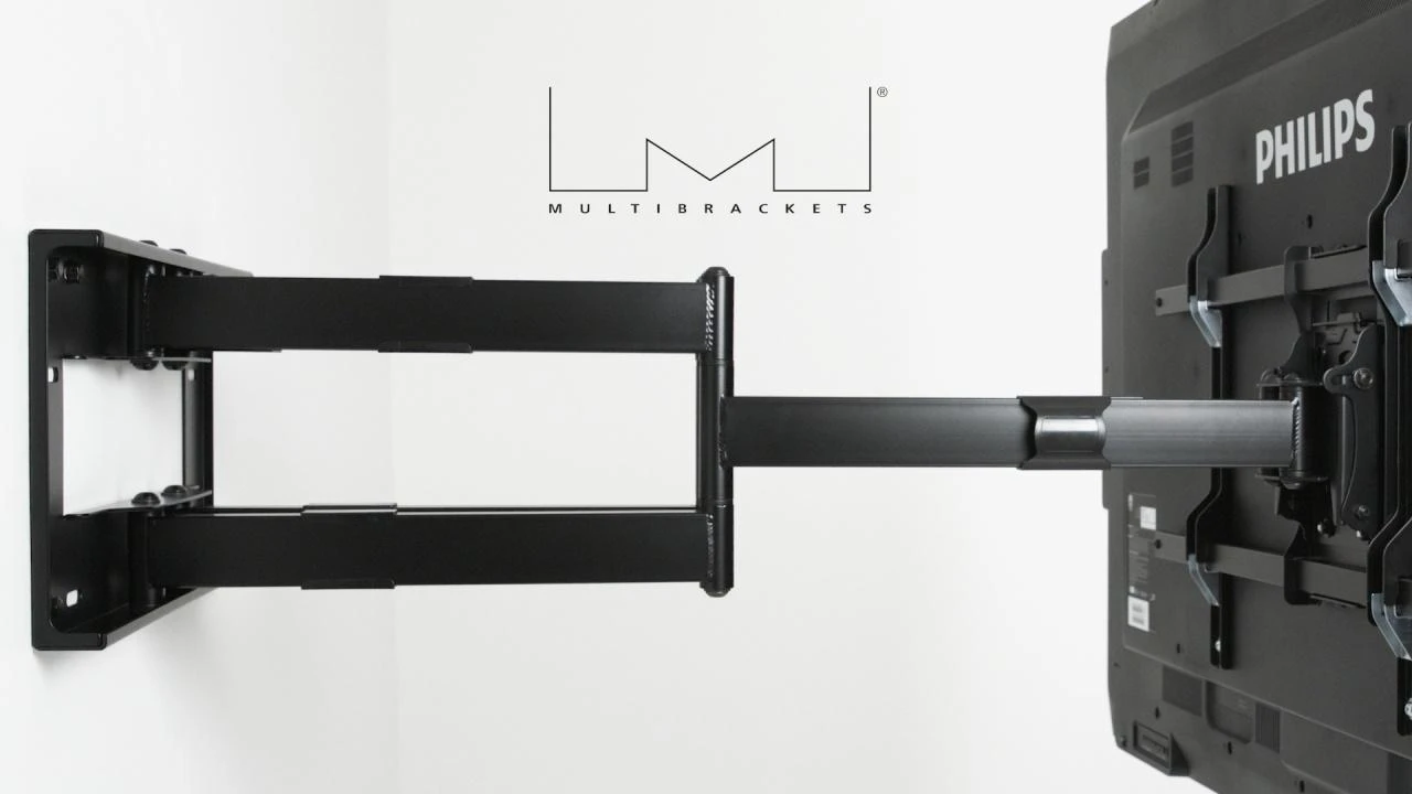 Laikiklis Multibrackets M UNIVERSAL 60KG, 800X400, LONG REACH ARM 910MM HD, DUAL