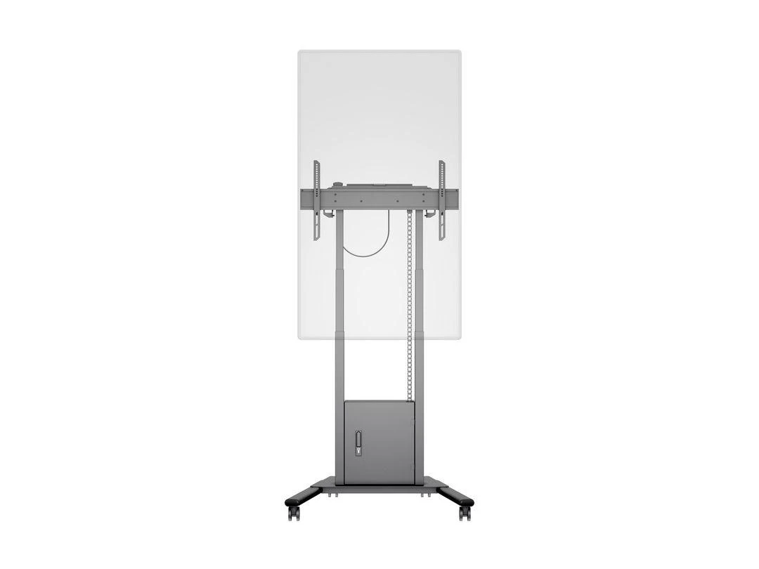 Laikiklis „Multibrackets MB“ motorizuotas grindų stovas 120 kg Juodas, 800x400, 42-100"