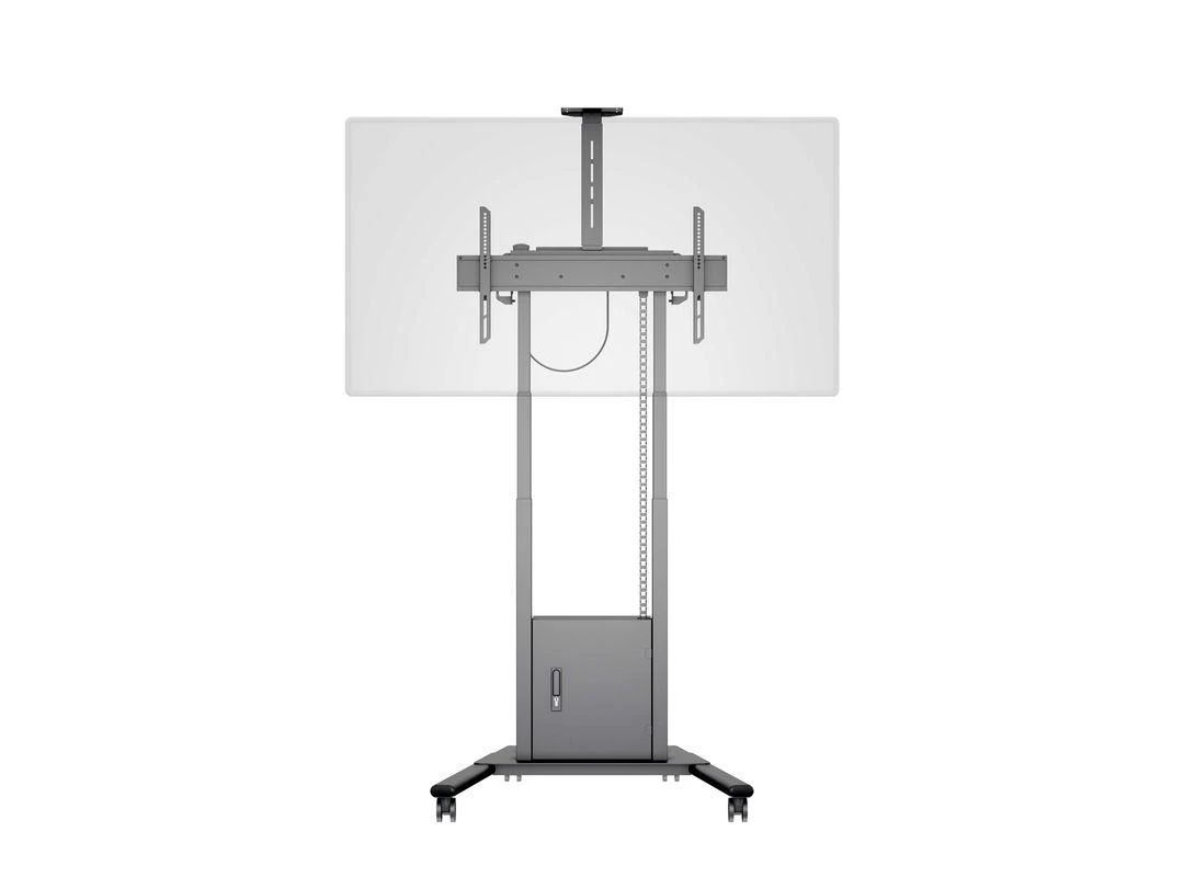 Laikiklis „Multibrackets MB“ motorizuotas grindų stovas 120 kg Juodas, 800x400, 42-100"