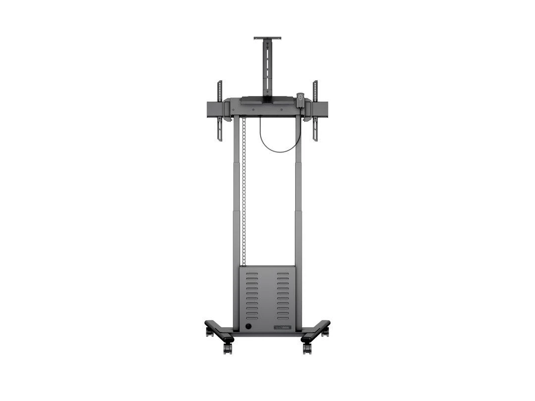 Laikiklis „Multibrackets MB“ motorizuotas grindų stovas 120 kg Juodas, 800x400, 42-100"
