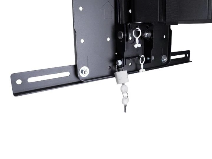 Laikiklis Multibrackets Daugiafunkciniai laikikliai MB SLIM TILT&TURN 40KG VESA 400 BL