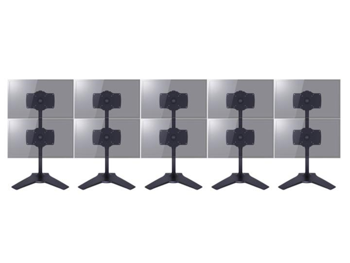 Laikiklis Multibrackets Daugiafunkciniai laikikliai MB DESKMOUNT VIENETINIS STOVAS 24"-32" BL