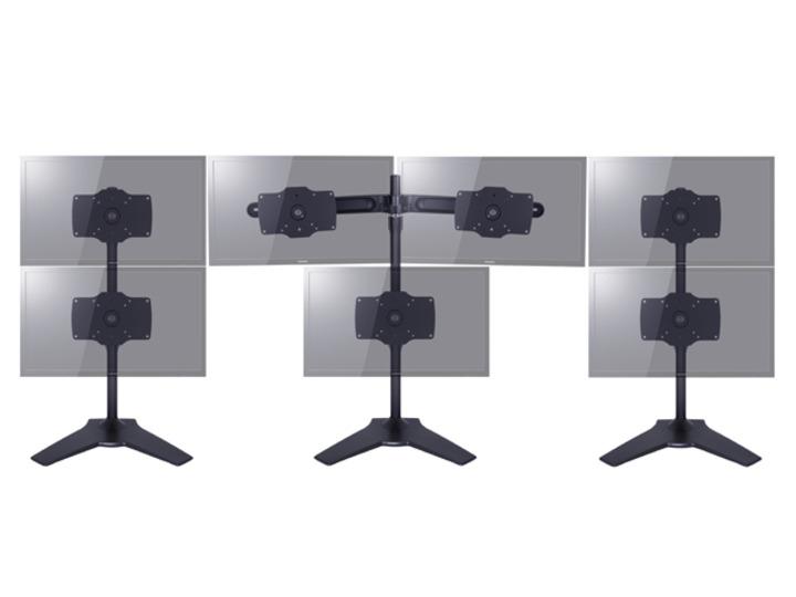 Laikiklis Multibrackets Daugiafunkciniai laikikliai MB DESKMOUNT VIENETINIS STOVAS 24"-32" BL