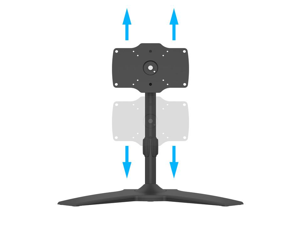 Laikiklis Multibrackets Daugiafunkciniai laikikliai MB DESKMOUNT VIENETINIS STOVAS 24"-32" BL