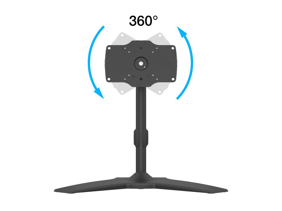 Laikiklis Multibrackets Daugiafunkciniai laikikliai MB DESKMOUNT VIENETINIS STOVAS 24"-32" BL