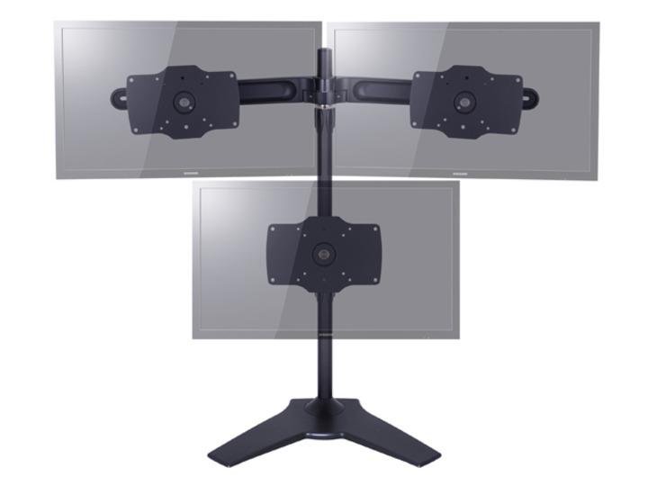 Laikiklis Multibrackets Daugiafunkciniai laikikliai MB DESKMOUNT VIENETINIS STOVAS 24"-32" BL