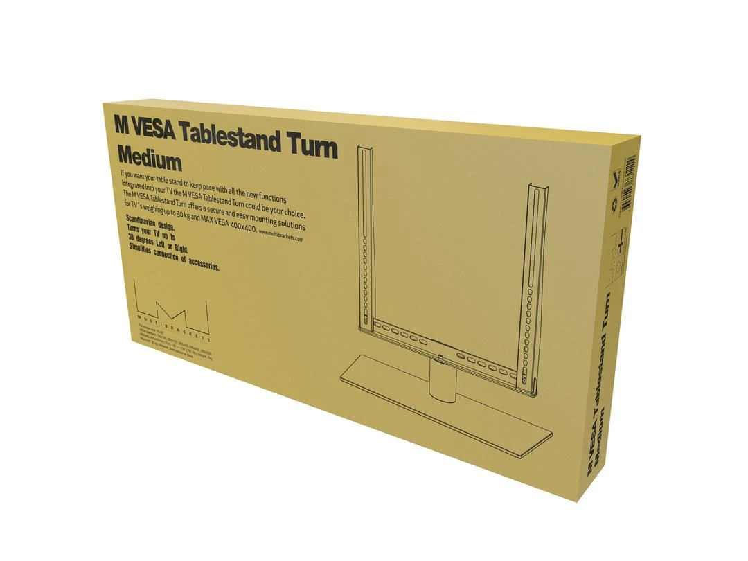 Laikiklis Multibrackets Daugialaikiai laikikliai MB VESA STALO STANDAS TURN M MAX.400X400 BL