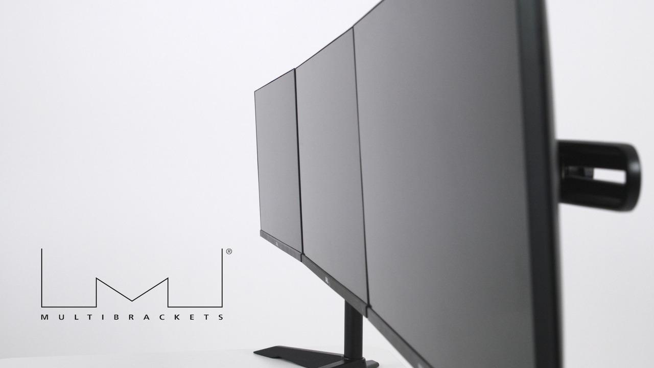 Multibrackets 1312 monitoriaus laikiklis arba stovas 81,3 cm (32") Laisvai stovintis Juoda