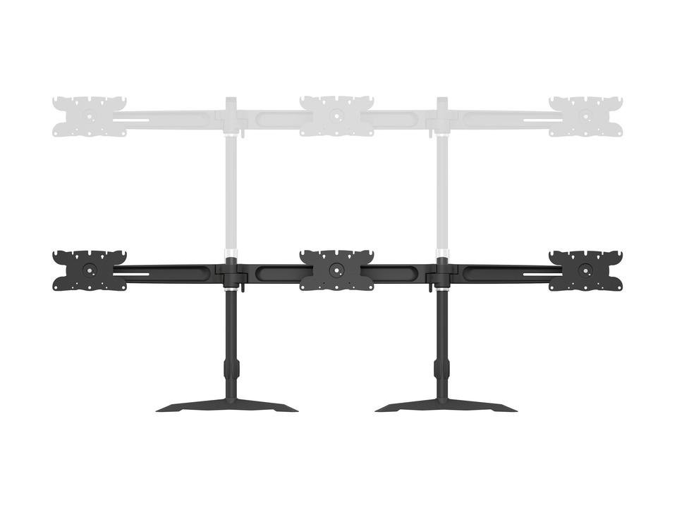 Multibrackets 1312 monitoriaus laikiklis arba stovas 81,3 cm (32") Laisvai stovintis Juoda