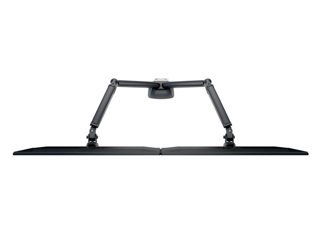 Multibrackets 3286 monitoriaus laikiklis arba stovas 68,6 cm (27") Gnybtas Juoda, Sidabras