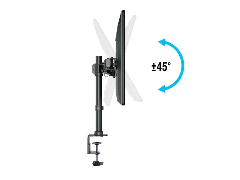 Laikiklis Multibrackets MB DESKMOUNT BASIC DUAL Juodas MAX 7.5KG