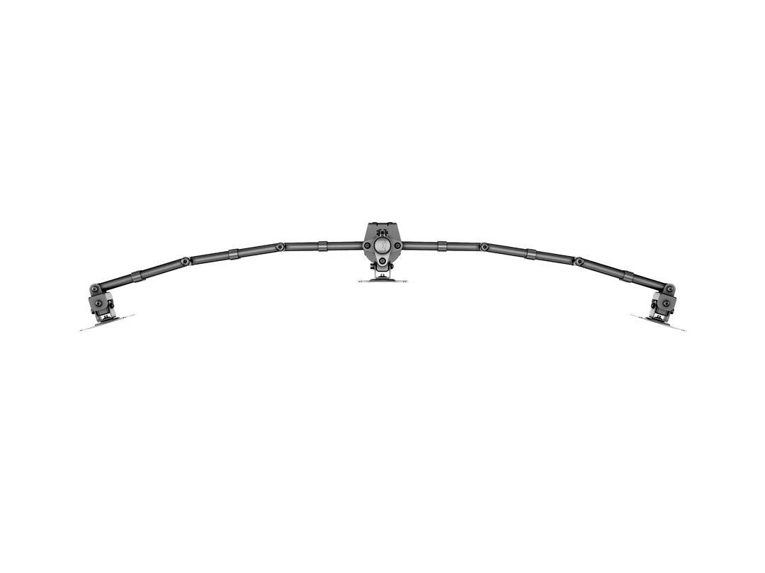 Laikiklis Multibrackets MB DESKMOUNT BASIC TRIPLE Juodas MAX 7.5KG