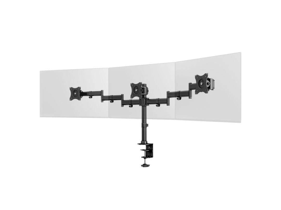 Laikiklis Multibrackets MB DESKMOUNT BASIC TRIPLE Juodas MAX 7.5KG
