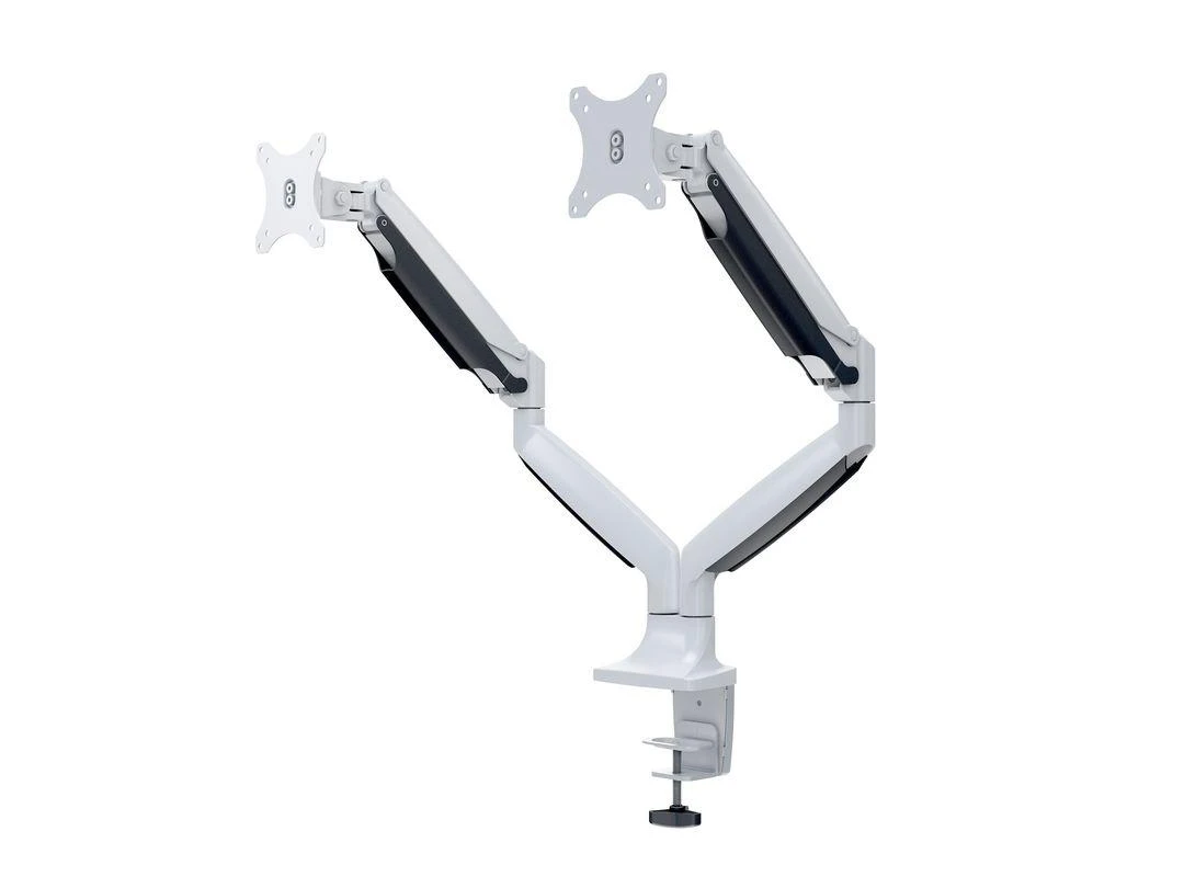 Laikiklis Multibrackets MB DESKMOUNT GAS SPRING DUAL Baltas MAX 9KG