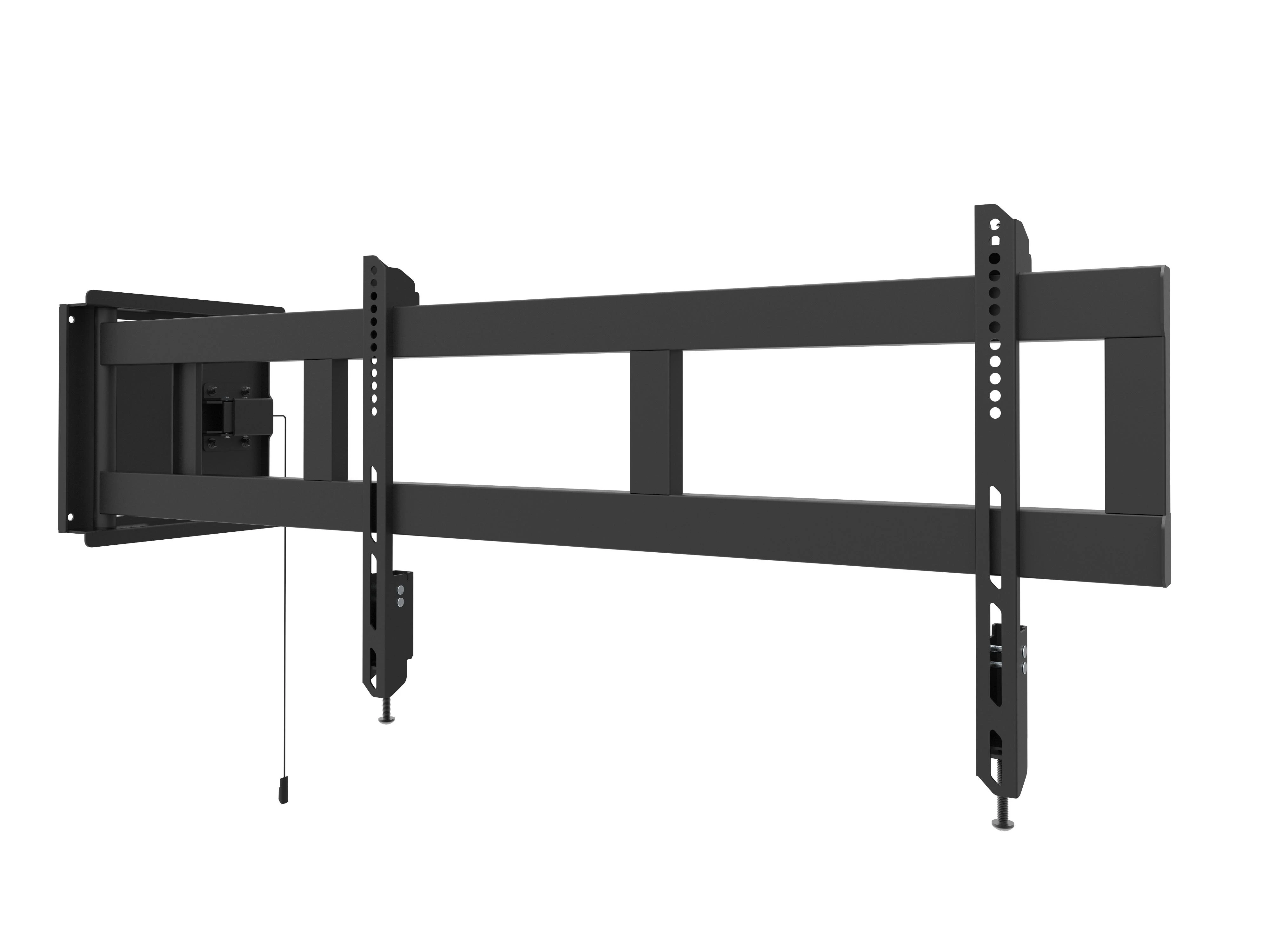 Laikiklis Multibrackets Daugiafunkciniai laikikliai MB UNIVERSAL SWING ARM 180 DEGREES LARGE Juodas