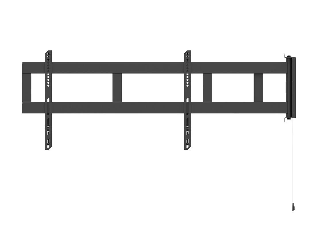 Laikiklis Multibrackets Daugiafunkciniai laikikliai MB UNIVERSAL SWING ARM 180 DEGREES LARGE Juodas