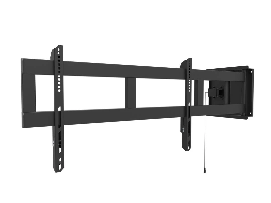 Laikiklis Multibrackets Daugiafunkciniai laikikliai MB UNIVERSAL SWING ARM 180 DEGREES LARGE Juodas